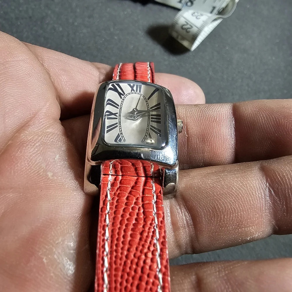 Coldwater Creek Ladies Quartz Tank Style Watch Silver Tone Roman Dial Working sh - Picture 5 of 8